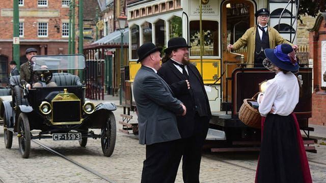 Historic costumes, motors and shop fronts galore at Beamish Museum